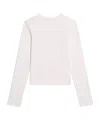 Helmut Lang Long-sleeved T-shirt In White