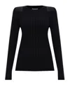 Helmut Lang Ribbed Long-sleeve Top