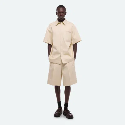 Helmut Lang Looped Tape Shirt In Neutral