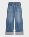 Helmut Lang Low-rise Drop Jeans In Blue