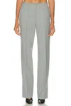 Helmut Lang Low Rise Pant In Gray