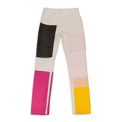 Helmut Lang Low Rise Straight Jeans In White