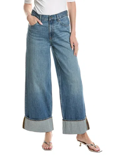 Helmut Lang Drop Straight Brooklyn Pants In Classic Blue