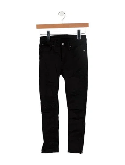 Pre-owned Helmut Lang Low-rise Skinny Leg Jeans In Black