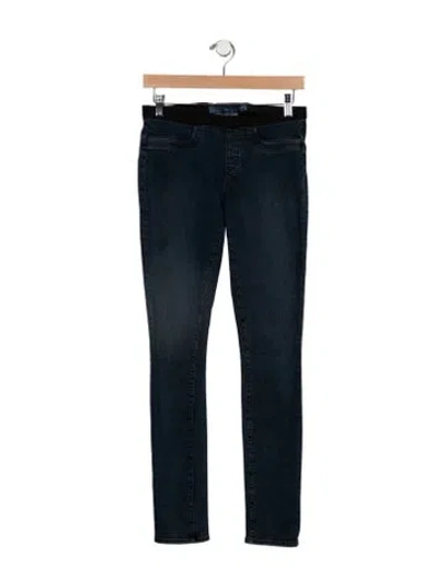 Pre-owned Helmut Lang Low-rise Skinny Leg Jeans In Blue
