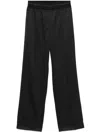 Helmut Lang Fluid Straight-leg Trousers