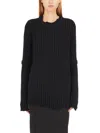 Helmut Lang Ribbed Merino Wool Sweater