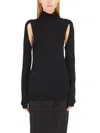 Helmut Lang Air Cut-out Turtleneck Jumper