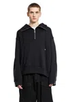 Helmut Lang Sweatshirt In Black Cotton In Black