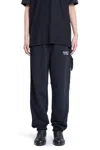 Helmut Lang Man Black Trousers In Black