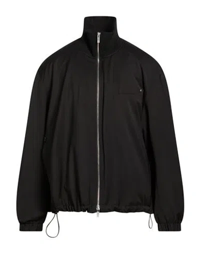 Helmut Lang Man Jacket Black Size L Virgin Wool