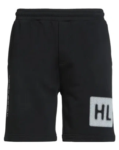 Helmut Lang Man Shorts & Bermuda Shorts Black Size L Cotton