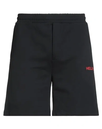 Helmut Lang Man Shorts & Bermuda Shorts Black Size S Cotton