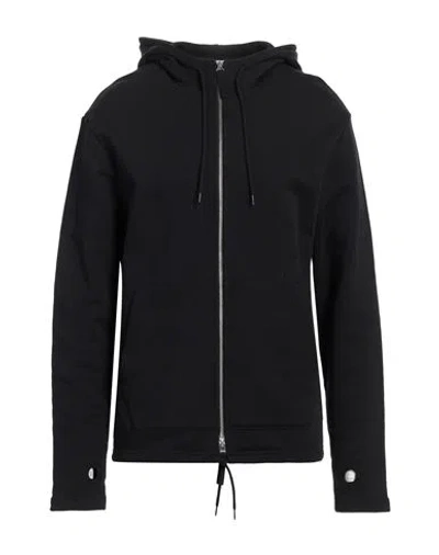 Helmut Lang Man Sweatshirt Black Size L Cotton