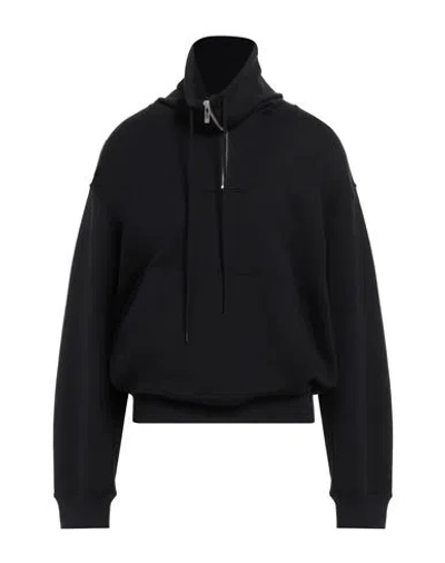 Helmut Lang Man Sweatshirt Black Size L Cotton