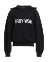 Helmut Lang Man Sweatshirt Black Size L Cotton In Black