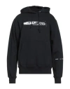 Helmut Lang Man Sweatshirt Black Size L Cotton In Black