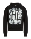 Helmut Lang Man Sweatshirt Black Size L Cotton In Black