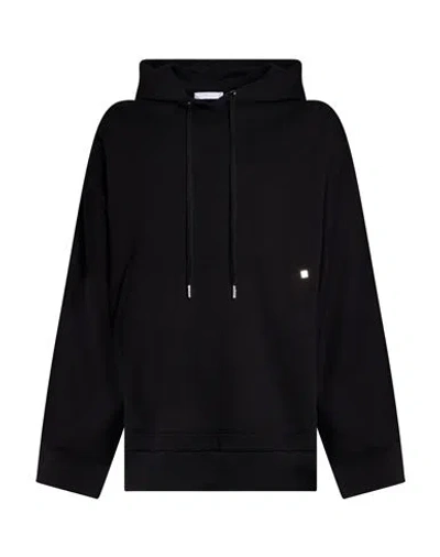 Helmut Lang Man Sweatshirt Black Size L Cotton
