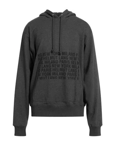 Helmut Lang Man Sweatshirt Grey Size Xl Cotton
