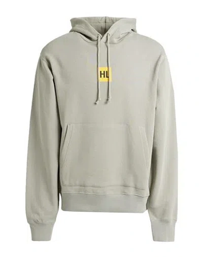 Helmut Lang Man Sweatshirt Light Green Size Xxl Cotton