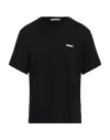 Helmut Lang Man T-shirt Black Size L Cotton