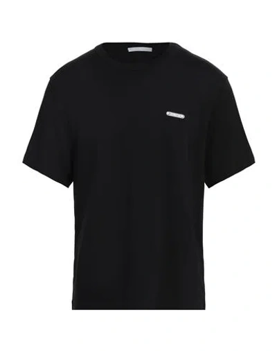 Helmut Lang Man T-shirt Black Size L Cotton