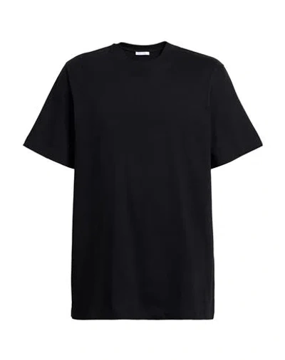 Helmut Lang Man T-shirt Black Size L Cotton
