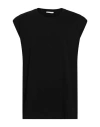 Helmut Lang Man T-shirt Black Size L Cotton In Black