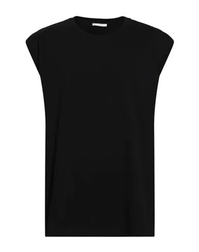 Helmut Lang Man T-shirt Black Size L Cotton