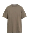 Helmut Lang Man T-shirt Military Green Size L Cotton