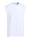 Helmut Lang Man T-shirt White Size L Cotton