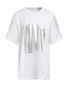 Helmut Lang Man T-shirt White Size M Cotton In White