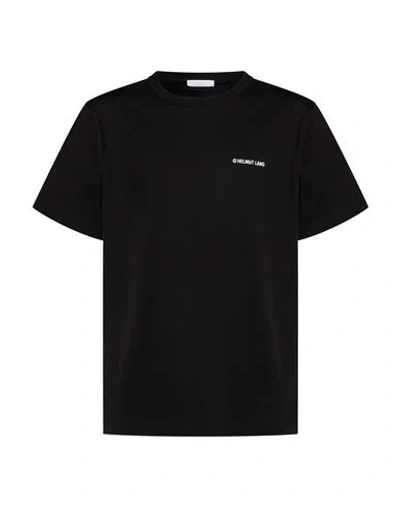 Helmut Lang Man T-shirt Black Size L Cotton