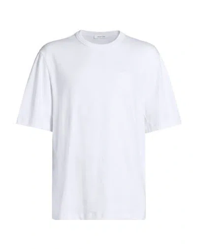 Helmut Lang Man T-shirt Off White Size M Cotton