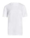 Helmut Lang Man T-shirt White Size L Cotton