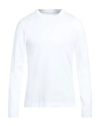 Helmut Lang Man T-shirt White Size M Cotton