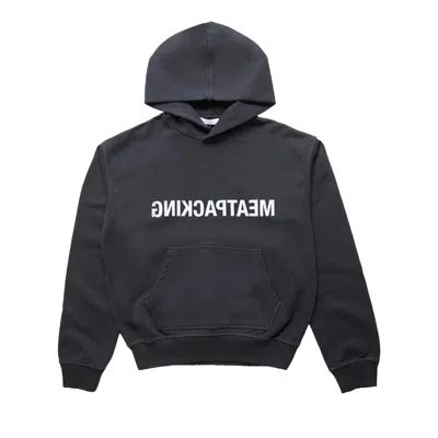 Pre-owned Helmut Lang Meatpacking Hoodie 'black' | Men's Size Xs