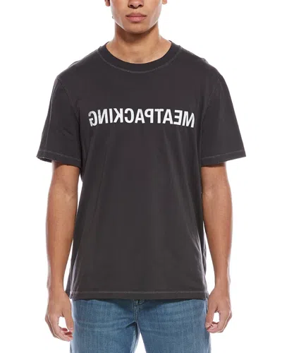 Helmut Lang Meatpacking T-shirt In Black