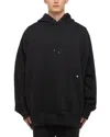 Helmut Lang Hoodie With Drawstring Hood And Kangaroo Pocket In Black