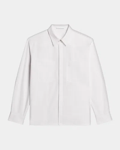 Helmut Lang Men & Apos;s Cotton Relaxed Shirt In White