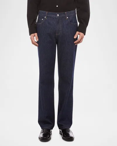 Helmut Lang Men & Apos;s Essential Wardrobe Straight-leg Jeans In Rinsed Indigo