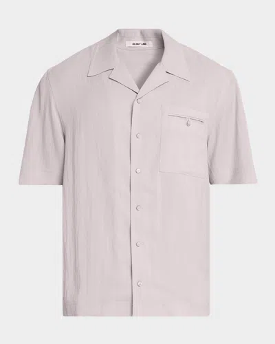 Helmut Lang Men & Apos;s Relaxed-fit Camp Collar Shirt In Adrnlrush