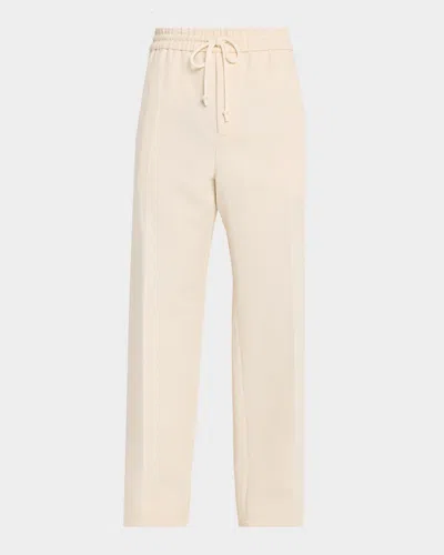 Helmut Lang Men & Apos;s Sailor Straight-leg Drawstring Pants In Neutral