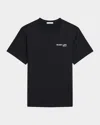 Helmut Lang Ski Map Graphic T-shirt In Black
