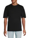 Helmut Lang Men's Apex Solid Short-sleeve T-shirt In Black