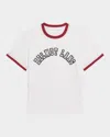 Helmut Lang Prep T-shirt In White/red