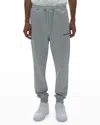 Helmut Lang Men's Core Logo Jogger Pants In Vapor Heather