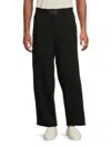 Helmut Lang Men's Cotton Drawstring Pants In Black