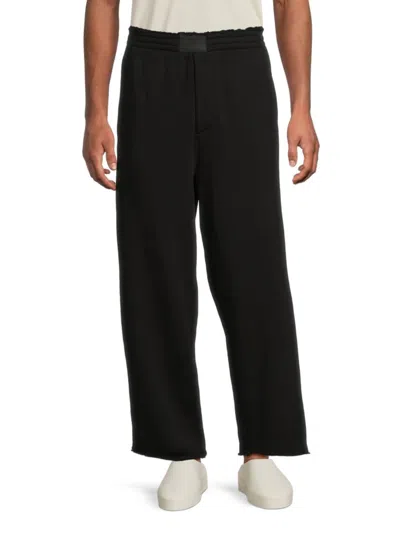 Helmut Lang Men's Cotton Drawstring Pants In Black
